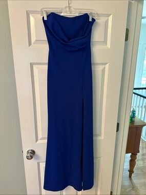 deyna formal mesh off the shoulder long dress Deyna Formal Mesh Off-The-Shoulder Long Dress main image 0